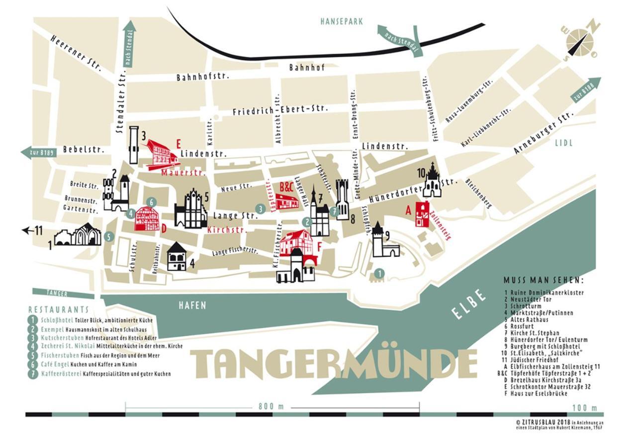 Toepferhof 1 Leilighet Tangermünde Eksteriør bilde